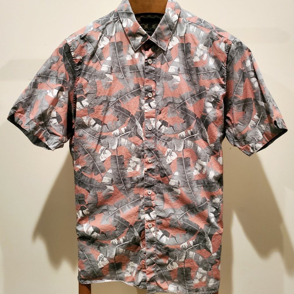 Ted Baker London Pink Short Sleeve Button Down - Picture 7 of 7
